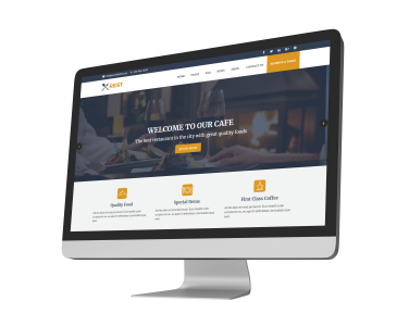 Site de Restaurante, Cafeteria e lanchonetes