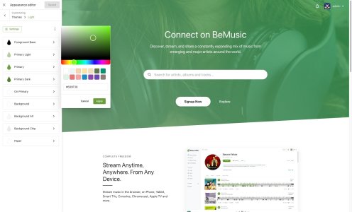 Site de Streaming de musica